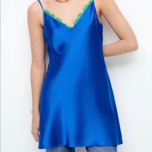Satin Lingerie Style Dress